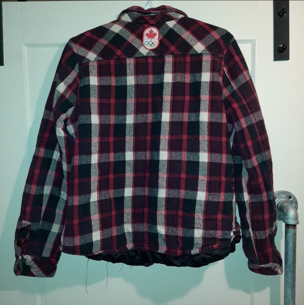 Rare 2012 Hudsons Bay Olympic Plaid jacket